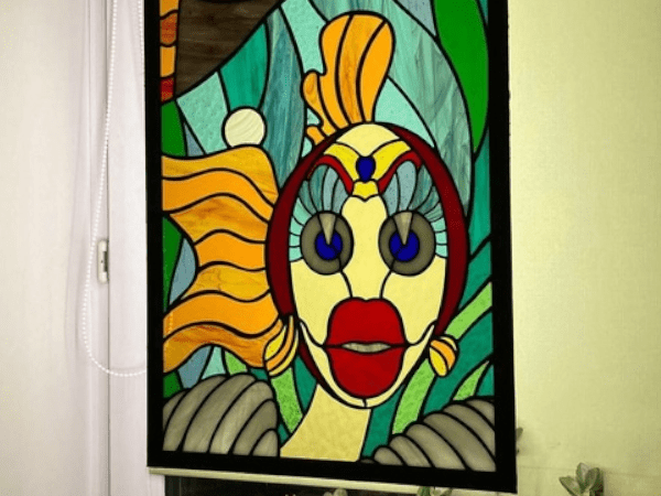 Витраж для окон или украшения интерьера