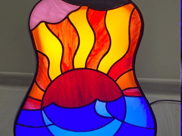 Интерьер из витража