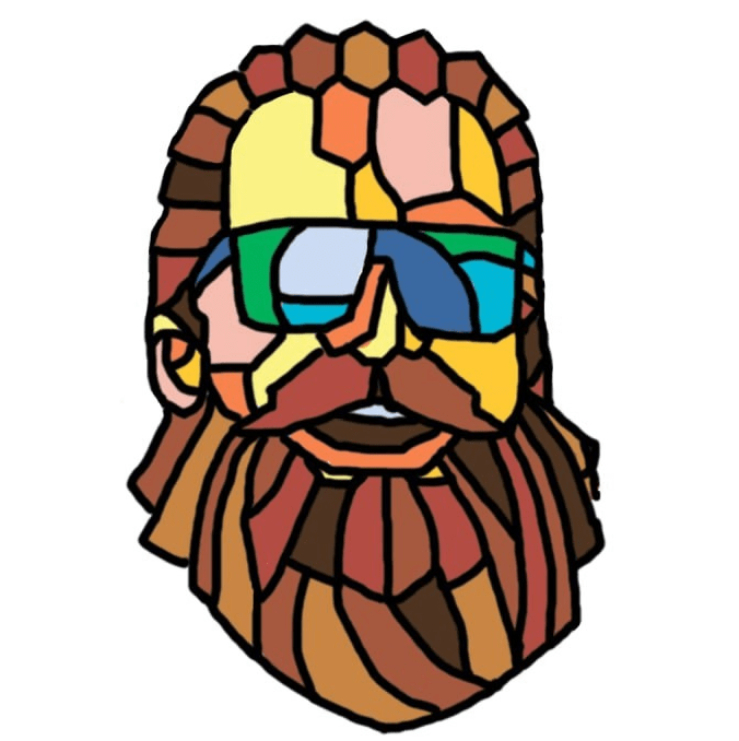 Витражный человек - витраж в ваш дом