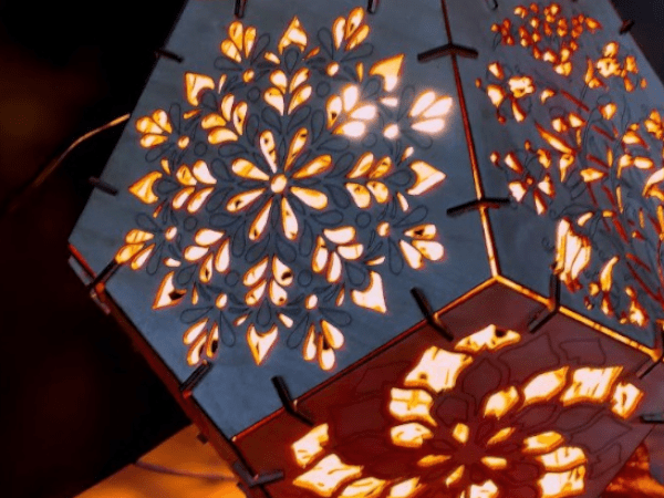 декоративный ночник на заказ