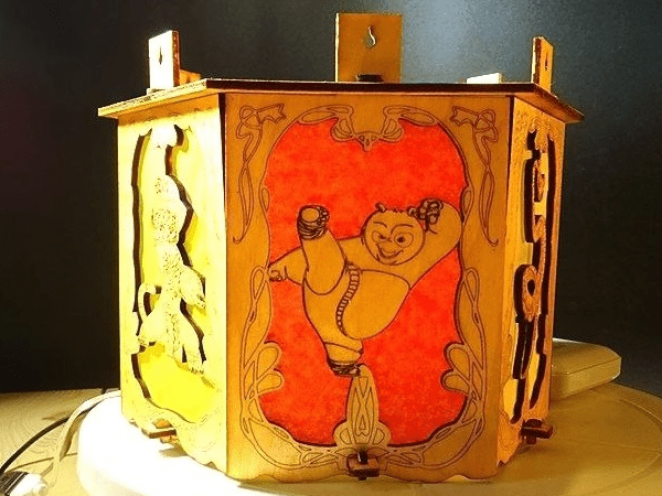 Ночник с героями мультфильма